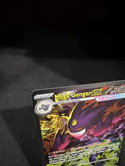 2026 Pokemon Ascended Heroes Mega Gengar ex 284/217 Special Illustration Rare NM - Image 3