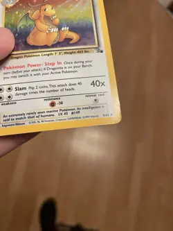 Wizards Pokemon TCG Dragonite 4/62 Fossil Holo Rare 1999 English 100HP - Image 4