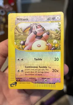 Miltank Aquapolis 94/147 Reverse Holo Eng 2003 - Image 1