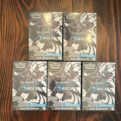Pokemon TCG Scarlet & Violet Black Bolt Booster Bundle Box Lot of 5 (English) - Image 1