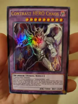 Yu-Gi-Oh Contrast HERO Chaos SDHS-EN041 - Image 2