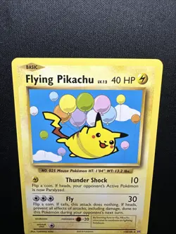 Flying Pikachu 110/108 Evolutions Regular 2016 Pokemon Card LP/NM - Image 2