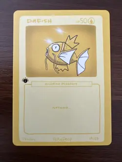Pokederp Dafish Magikarp 19/25 1st Edition Custom Derpy Card NEAR MINT - Image 1