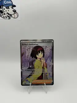 Erika's Invitation 196/165 Sv: Scarlet & Violet 151 Trainer Pokemon Card - Image 3