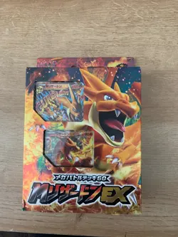 Pokemon Official Card Mega Battle Deck 60 M Charizard EX Japanese Deck RARE - Image 1