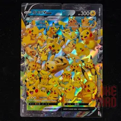 4 PCS | Pikachu V-UNION FULL SETPROMO-109/S-P Pokemon Card Chinese#FREE SHIPPING - Image 1