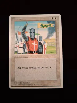 Crusade MTG 4th Edition Regular Rare [BANNED] - Image 1