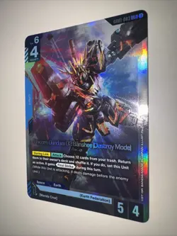Unicorn 02 Banshee GD01-003 LR GUNDAM TCG CARD GAME FOIL ENGLISH NEWTYPE RISING - Image 3