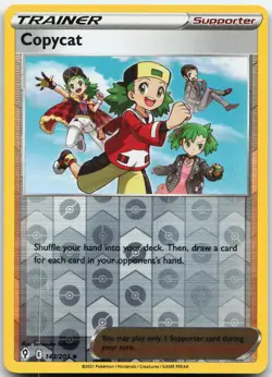 COPYCAT 143/203 UNCOMMON EVOLVING SKIES POKEMON REVERSE HOLO LP - Image 1