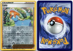 LADY 159/196 UNCOMMON LOST ORIGIN POKEMON REVERSE HOLO LP - Image 3