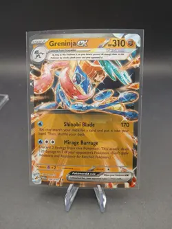 Greninja EX 106/167 Double Rare - Twilight Masquerade - Pokemon TCG Card - NM - Image 1