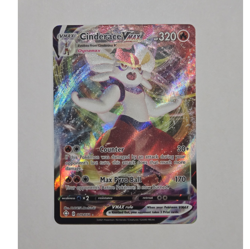 Pokemon TCG Cinderace VMAX Ultra Rare Full Art Holo 019/072 320 HP English - Image 1