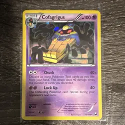 Pokemon Cofagrigus 052/108 Deck Exclusives Cracked Ice Holo English 100 HP - Image 1