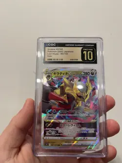 2022 Pokemon Giratina VSTAR JAPANESE - Lost Abyss 81/100 - CGC 10 GEM MINT - Image 1