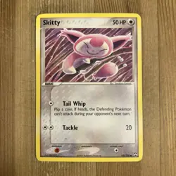 Skitty - 62/108 - Common MP, English Pokemon EX Power Keepers - Image 1