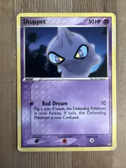 Shuppet - 61/108 - Common HP English Pokemon EX Power Keepers - Image 1