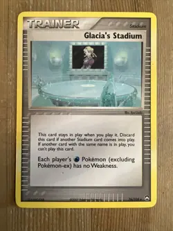 Glacia's Stadium (76/108) [EX: Power Keepers] MP Pokemon - Image 1