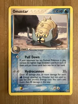 Omastar - 20/108 - Rare VLP, English Pokemon EX Power Keepers - Image 1