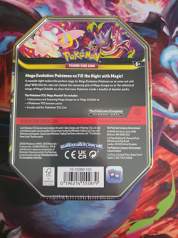 Pokemon TCG Sealed - Mega Moonlit Tins - Mega Clefable - New - Image 2