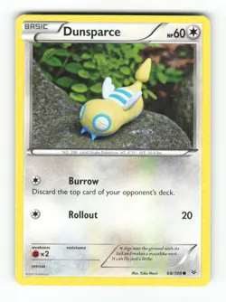 Dunsparce 68/108 Common Roaring Skies Pokemon Lightly Played - Image 1