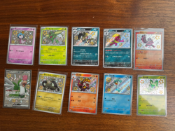 10x Pokemon Card Lot - Japanese and Chinese Baby Shiny Holo Rares - LP or NM - Image 1