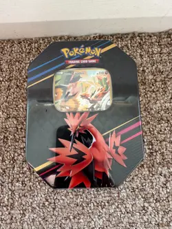 POKEMON TCG - Crown Zenith - Galarian Zapdos Tin - NEW SEALED - Image 5