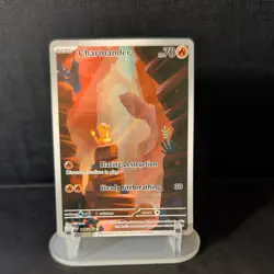 Pokemon Charmander Illustration Rare SV 151 168/165 English - Image 1