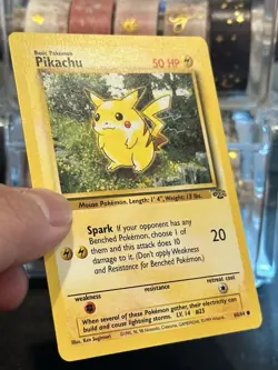 Pokemon 1999 Pikachu 60/64 Jungle 1st Edition - Image 3