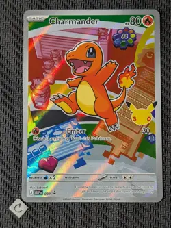 Charmander MEP038 - First Partner Illustration Rare Promo Pokemon TCG NM - Image 1