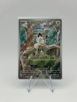 Pokemon Meowth 106/094 Phantasmal Flames Illustration Rare - Image 1