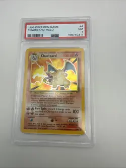 1999 Pokemon Base Set Trio Charizard PSA 7, Blastoise & Venusaur PSA 5 - Image 2