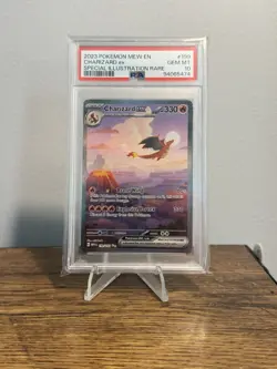 Charizard ex 199/165 PSA 10 GEM MINT 2023 Pokemon 151 SIR Special Illustration - Image 1
