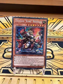 Yugioh Therion „Konig“ Regulus Secret Rare DIFO-EN007 - Image 1