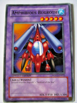 Yugioh! Amphibious Bugroth Mdp2-En012 Common Limited Light Play!! - Image 1