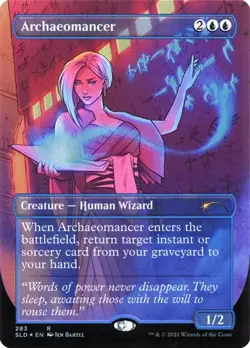 Archaeomancer - Extended Art SLD NM MTG - Image 1