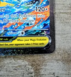 Mega Greninja ex CRI 116/86 chaos rising Pokemon card secret illustration rare - Image 5