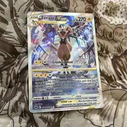 Pokemon TCG Zeraora VSTAR Full Art Ultra Rare Holo Card GG43/GG70 Crown Zenith - Image 1