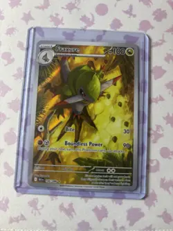 Pokemon Black Bolt Fraxure TCG Illustration Card 146/086 Rare NM Condition - Image 2