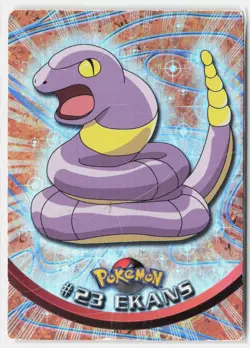 Ekans #23 Holo Topps Trading Cards Series 1 Pokemon Heavily Played - Image 1