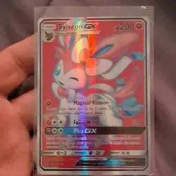Pokemon Sylveon GX & Kartana GX Holo Card Lot - 2 English Cards - Image 3