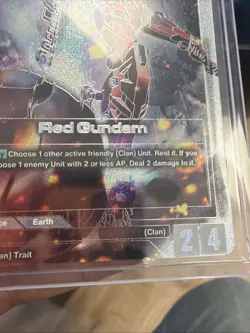 {Rare Deal!!} RED GUNDAM SP GD03-039 R+ [GUNDAM CARD GAME] - Image 4