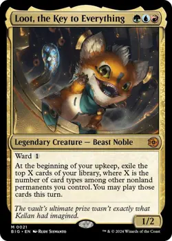 Loot, the Key to Everything [Outlaws of Thunder Junction: the Big Score] MTG #21 - Image 1