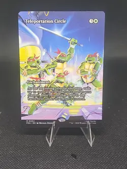 MTG Teenage Mutant Ninja Turtles Teleportation Circle (Borderless) M 0002 - Image 1