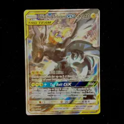 Pikachu & Zekrom GX SM168 SM Promos TAG TEAM GX Promo Holo Lightly Played 240 HP - Image 1