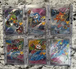 Pokemon First Partner Illustration Sinnoh And Alola Complete Set Of 6 Promos - Image 1