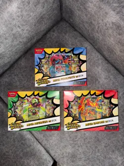 Pokemon Tcg Ascended Heroes Feraligatr, Emboar & Meganium Ex Boxes versiegelt - Image 1
