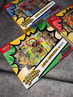 Pokemon Tcg Ascended Heroes Feraligatr, Emboar & Meganium Ex Boxes versiegelt - Image 3