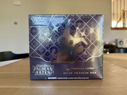 Paldean Fates Pokemon Center Elite Trainer Box - Sealed Exclusive ETB (SV4.5) - Image 1