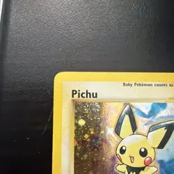 Pokemon TCG Pichu 12/111 Neo Genesis Holo MP - Image 2