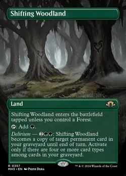 Shifting Woodland x1 1x Borderless Modern Horizons 3 NM MTG - Image 1